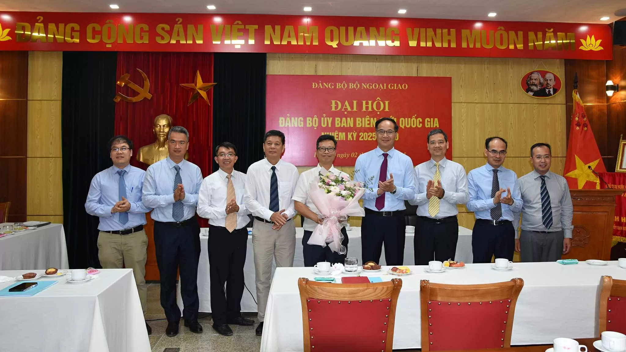 Ủy ban Biên giới quốc gia tổ chức Đại hội Đảng bộ nhiệm kỳ 2025-2030 Ủy ban Biên giới quốc gia tổ chức Đại hội Đảng bộ nhiệm kỳ 2025-2030