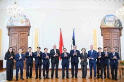 Thủ tướng Phạm Minh Chính hội kiến Chủ tịch Quốc hội Estonia Lauri Hussar