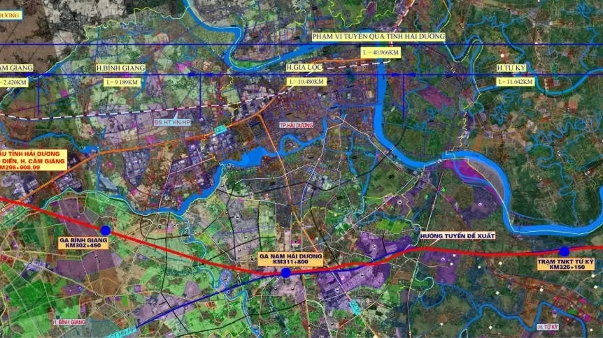 Lao Cai–Hanoi–Hai Phong Railway: Opening new development space for Hai Duong