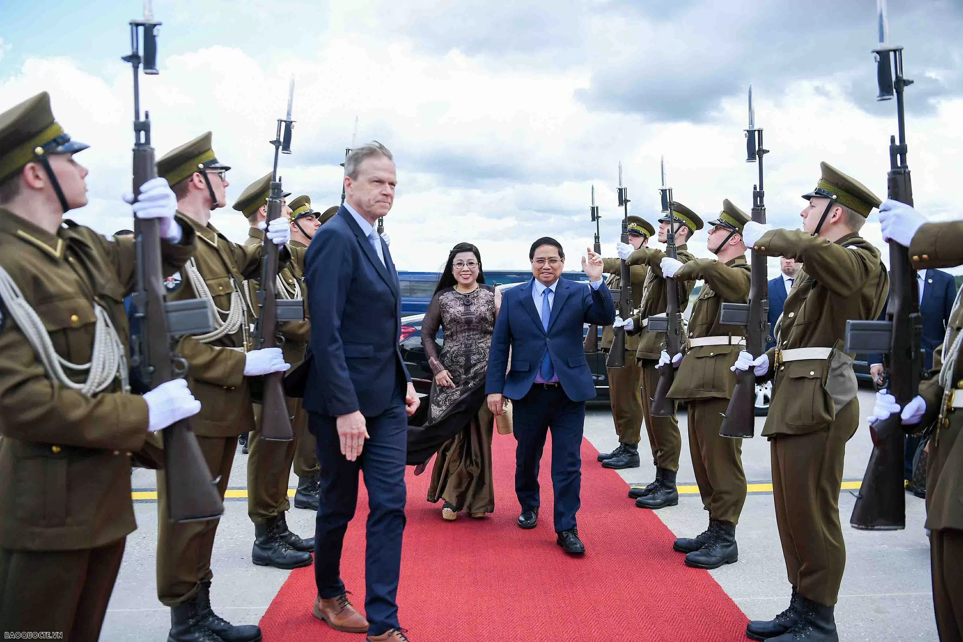 Những hình ảnh của Thủ tướng Phạm Minh Chính và Phu nhân tại Estonia