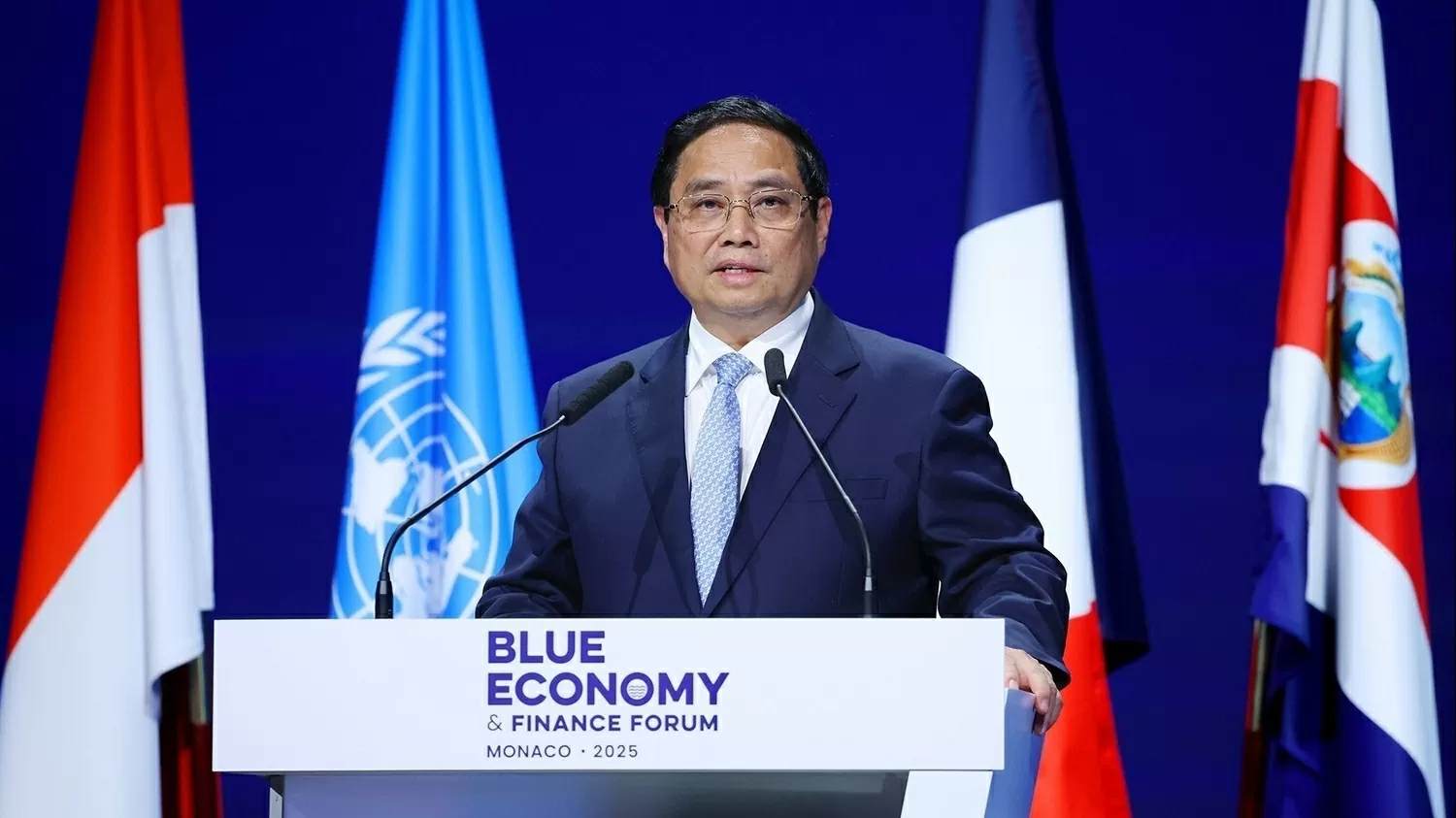 Prime Minister joins Blue Economy and Finance Forum in Monaco