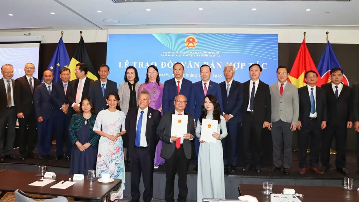 MB đồng hành cùng Đại sứ quán Việt Nam tại Bỉ và cộng đồng doanh nghiệp Việt tại EU