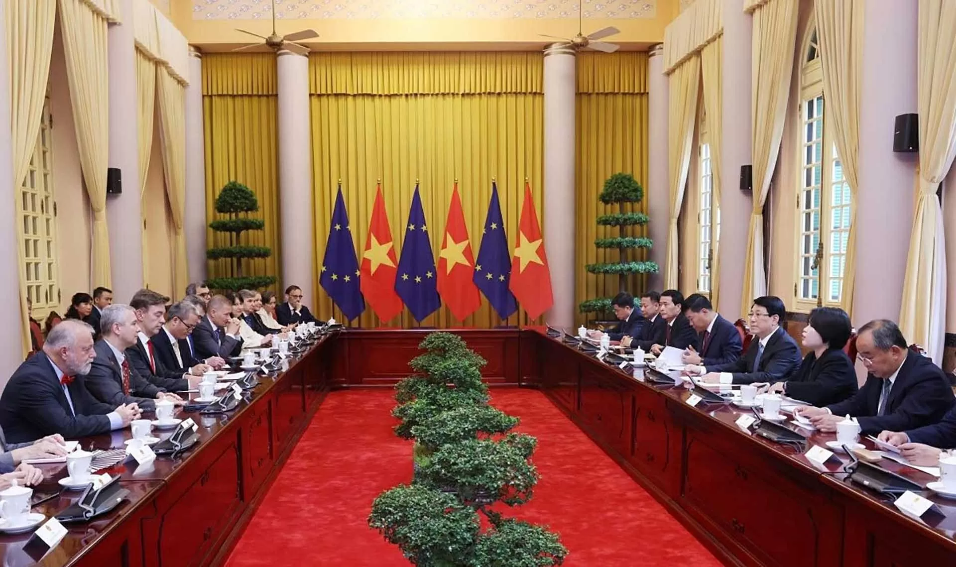 Quan hệ Việt Nam-EU đang phát triển tích cực và còn nhiều tiềm năng hợp tác