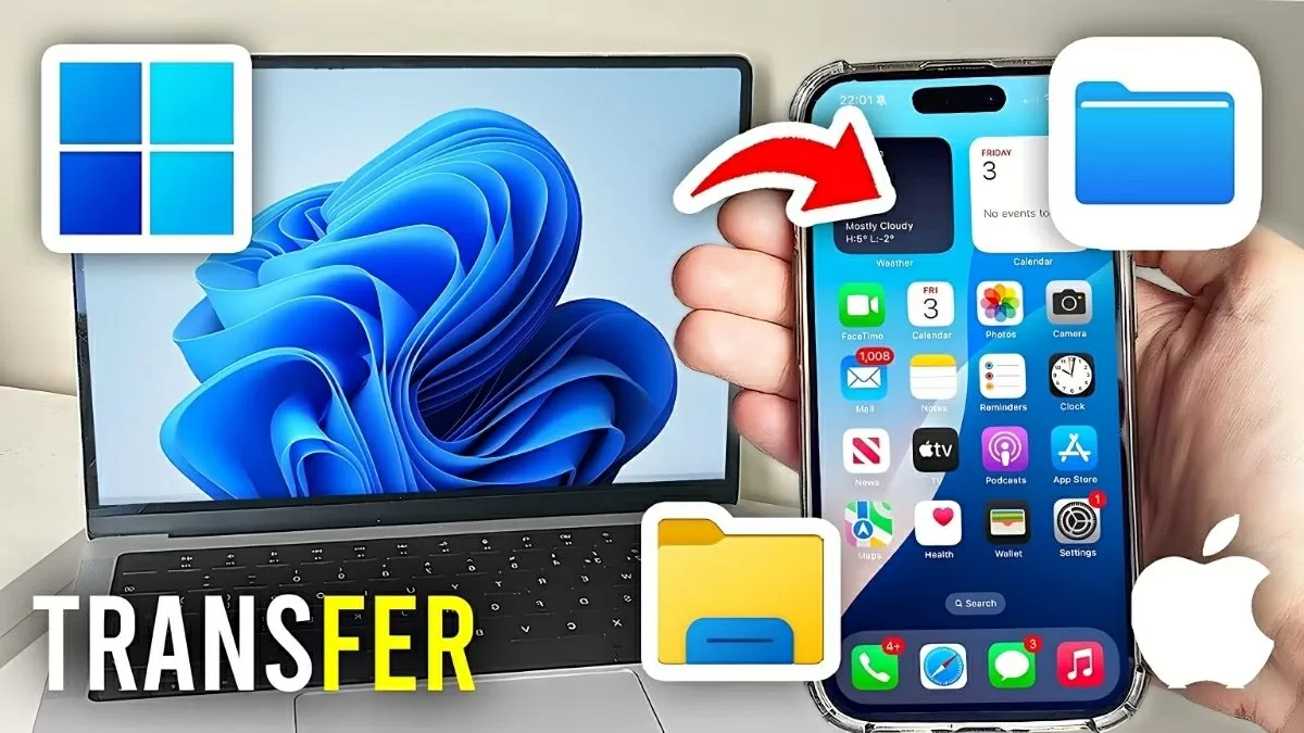 Cách copy ảnh từ máy tính vào iPhone không cần phần mềm đơn giản.