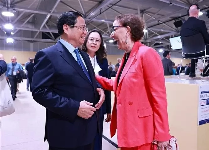 Prime Minister Pham Minh Chinh meets with leaders of countries, int'l organisations on UNOC 3 occasion