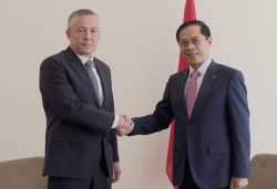 Phó Thủ tướng, Bộ trưởng Ngoại giao Bùi Thanh Sơn tiếp Tập đoàn Perenco