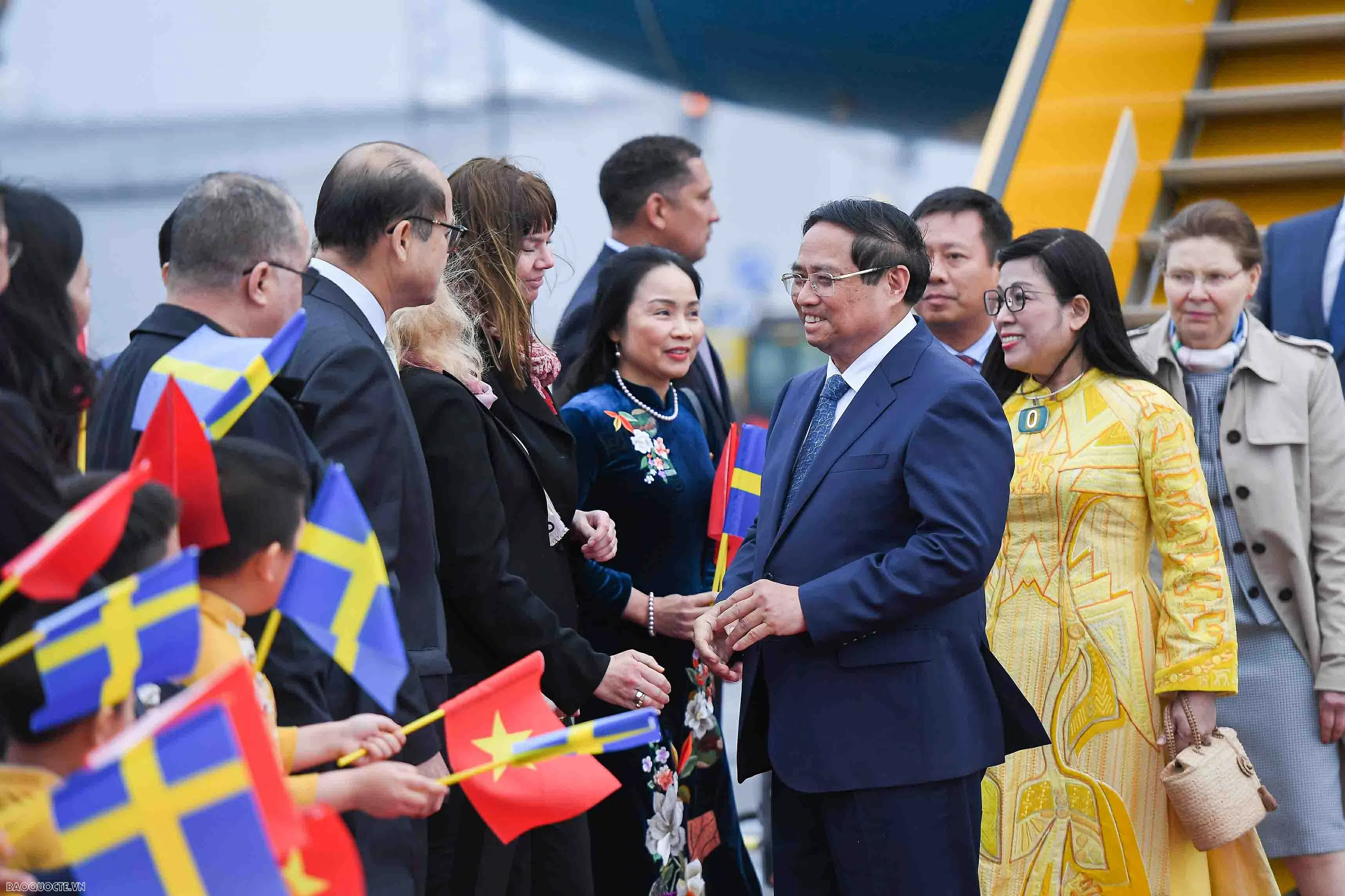 Prime Minister Pham Minh Chinh begins official visit to Sweden