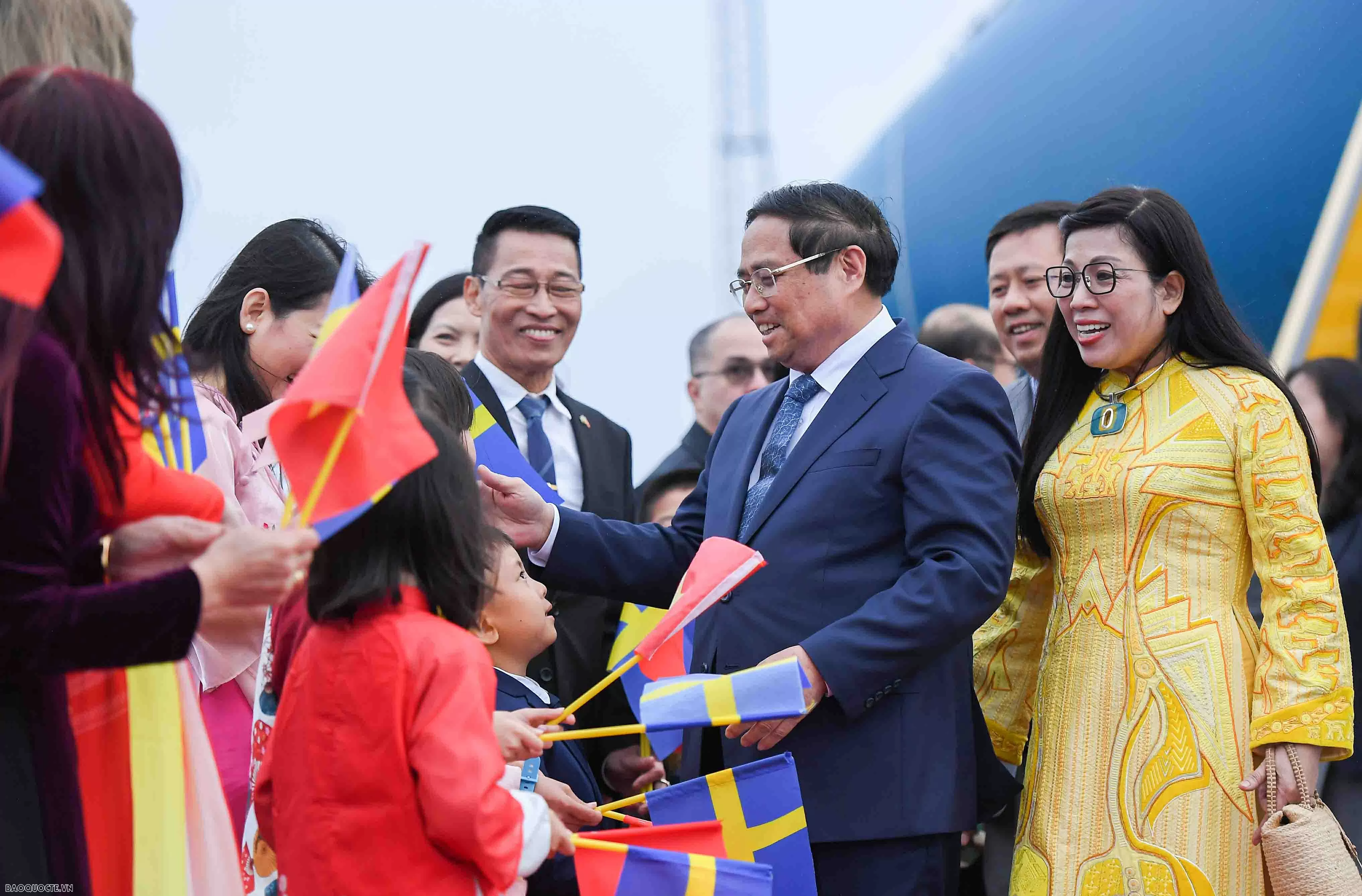 Prime Minister Pham Minh Chinh begins official visit to Sweden