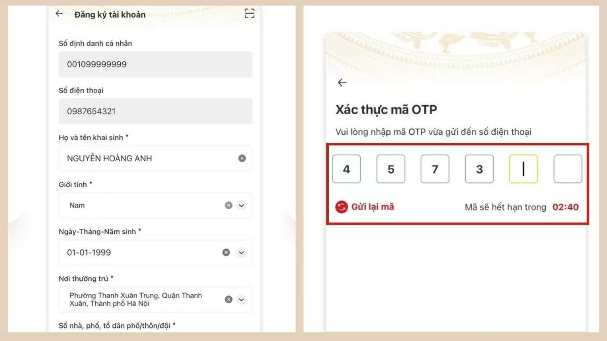Kiểm tra thông tin sau khi quét mã. Kiểm tra thông tin sau khi quét mã.