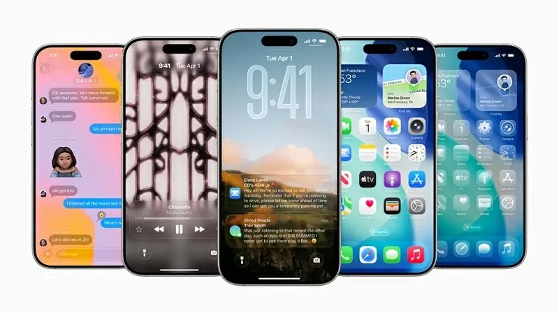 Giao diện Liquid Glass là thay đổi lớn nhất của iOS 26.