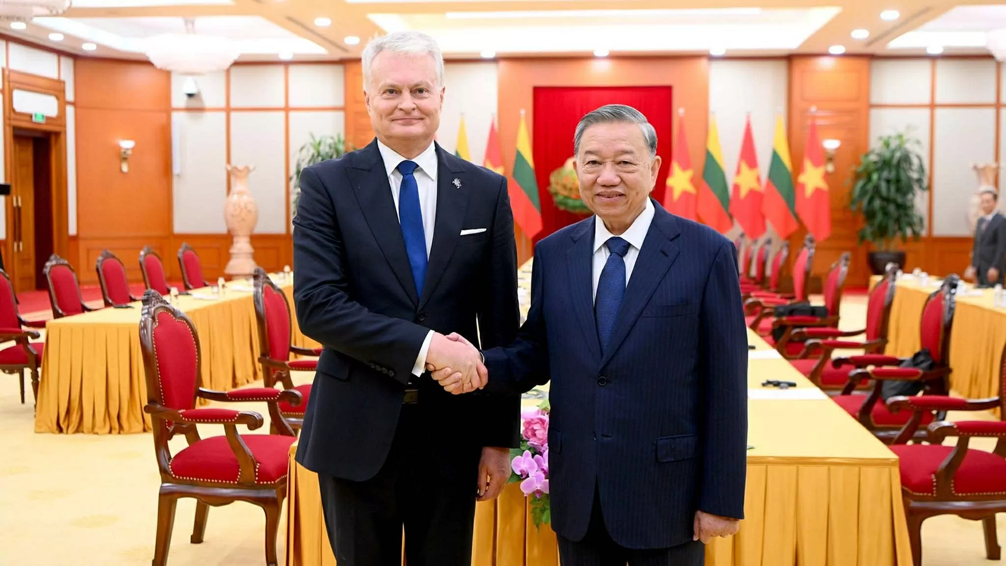 Lithuanian President Gitanas Nausėda concludes official visit to Vietnam