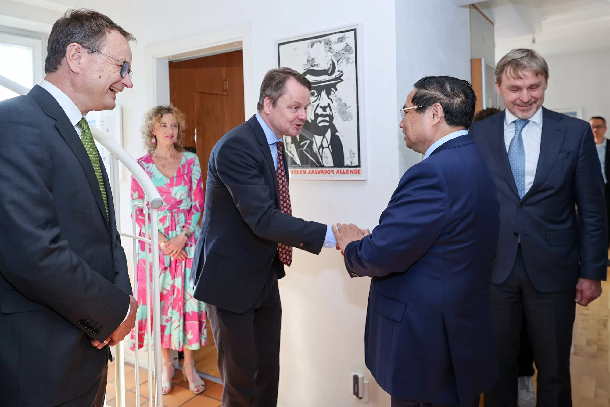 Prime Minister Pham Minh Chinh visits family of late Swedish Prime Minister Olof Palme