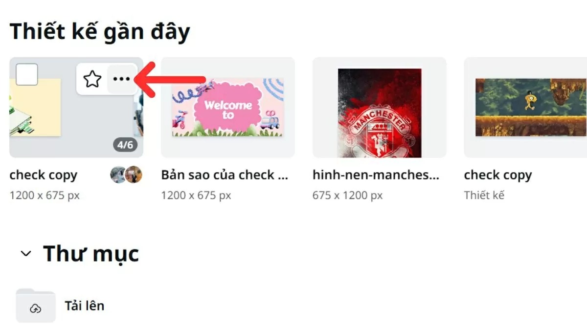Nhấn vào biểu tượng ba chấm (•••).