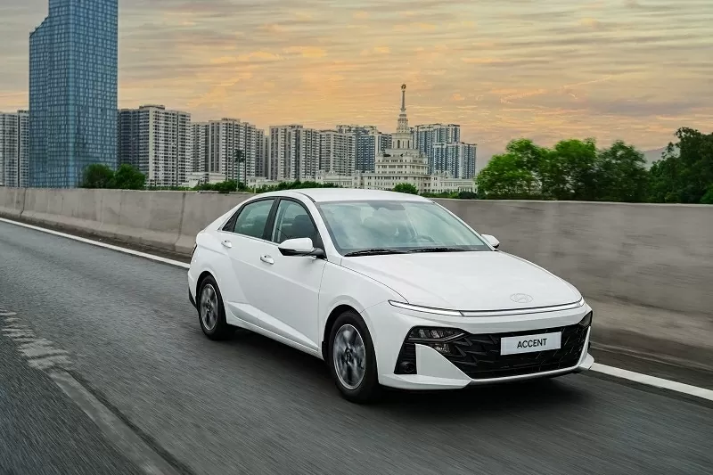 Doanh số xe Hyundai tháng 5/2025: Hyundai Accent tiếp tục dẫn đầu thương hiệu
