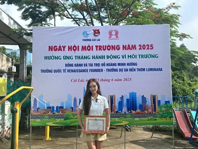 Lan tỏa trách nhiệm bảo vệ môi trường với dự án khởi nghiệp nến thơm