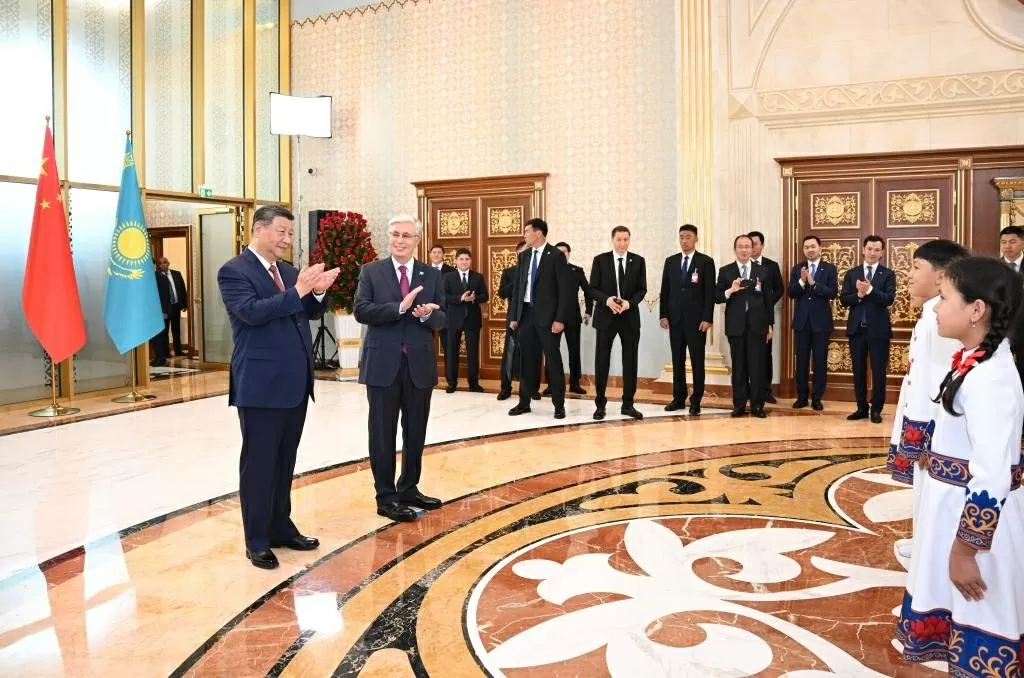 Chủ tịch Trung Quốc Tập Cận Bình đến Astana dự Hội nghị thượng đỉnh Trung Quốc - Trung Á Chủ tịch Trung Quốc Tập Cận Bình đến Astana dự Hội nghị thượng đỉnh Trung Quốc Trung Á