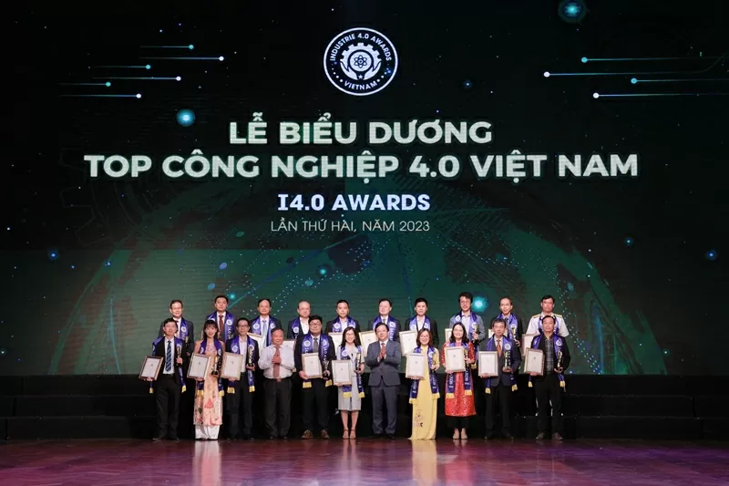  Các doanh nghiệp được biểu dương trong Lễ biểu dương Top Công nghiệp 4.0 Việt Nam, năm 2023