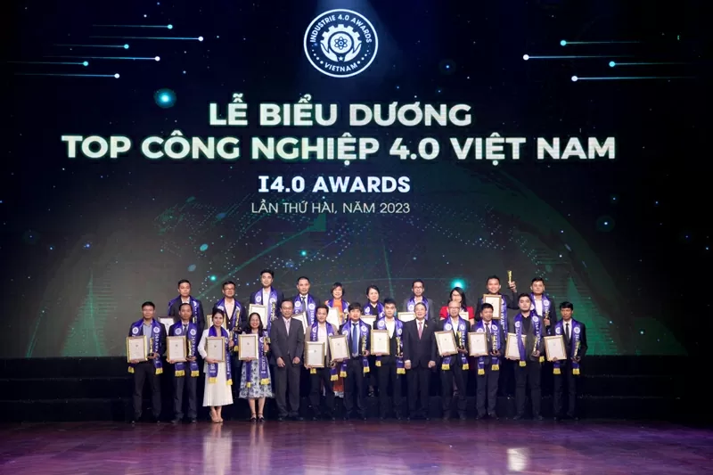  Các doanh nghiệp được biểu dương trong Lễ biểu dương Top Công nghiệp 4.0 Việt Nam, năm 2023