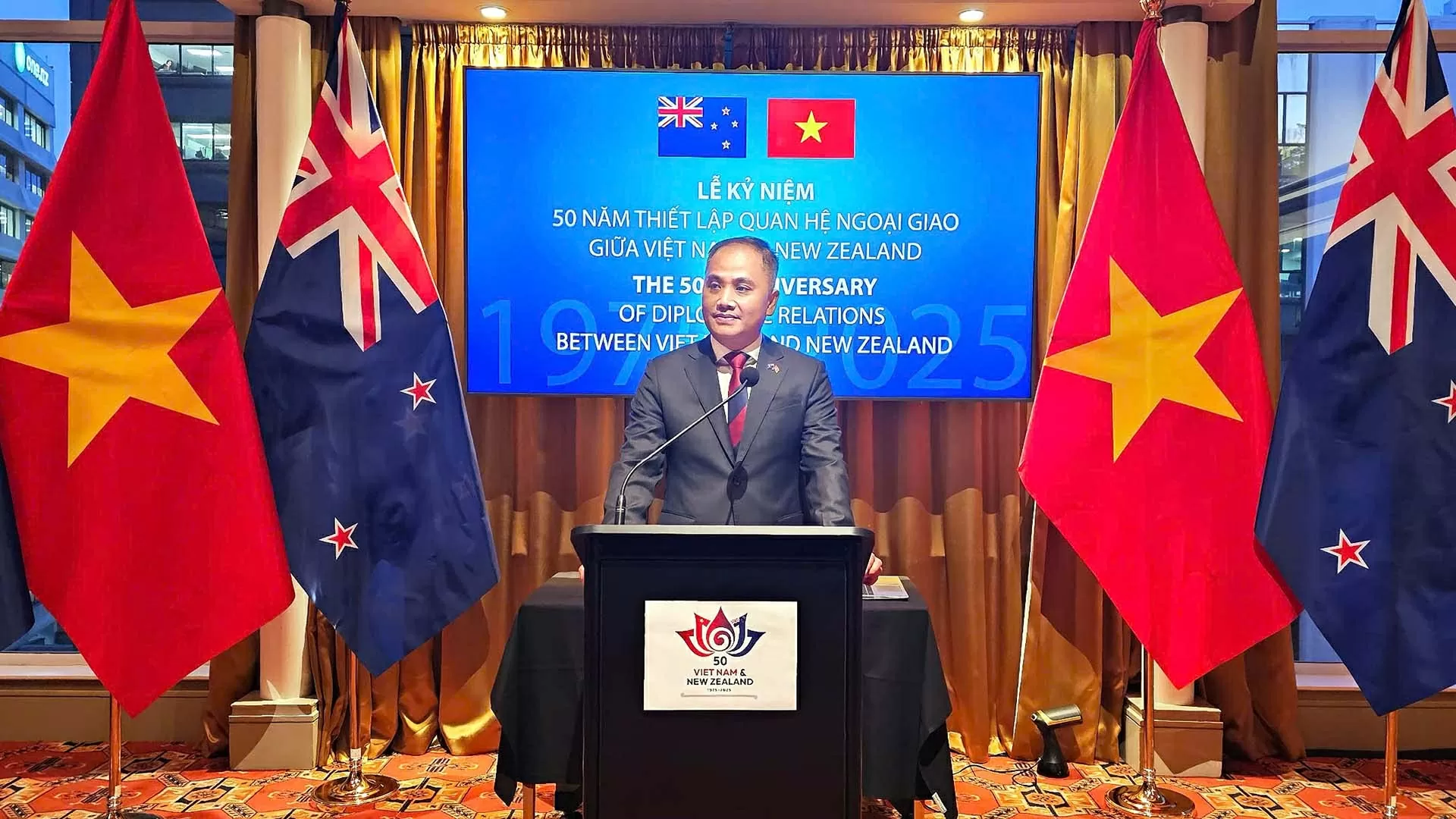 Kỷ niệm 50 năm thiết lập quan hệ ngoại giao Việt Nam-New Zealand Kỷ niệm 50 năm thiết lập quan hệ ngoại giao Việt Nam-New Zealand