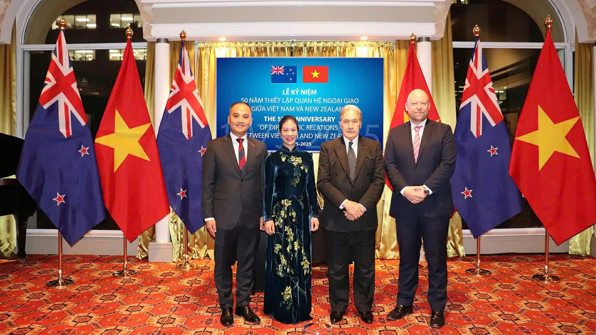 Kỷ niệm 50 năm thiết lập quan hệ ngoại giao Việt Nam-New Zealand Kỷ niệm 50 năm thiết lập quan hệ ngoại giao Việt Nam-New Zealand