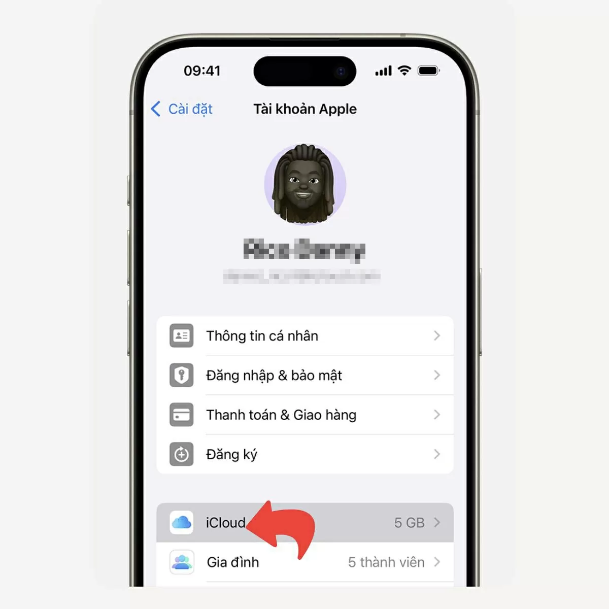 Chọn iCloud > Sao lưu iCloud.