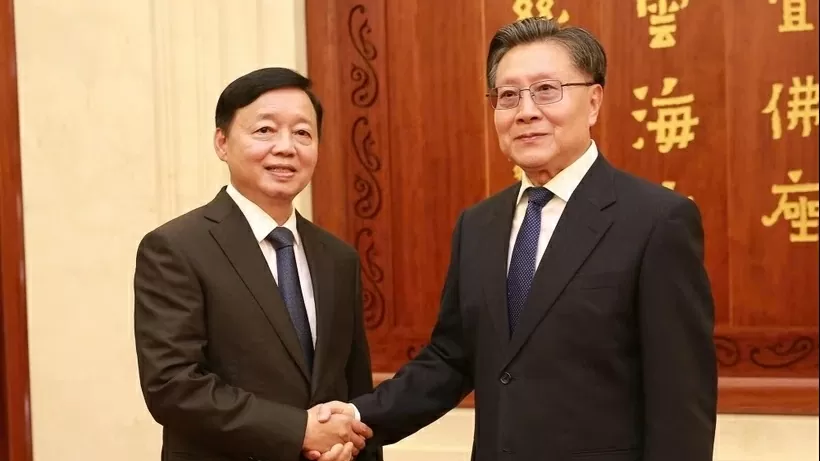 Deputy PM Tran Hong Ha urges Vietnam, China to give priority to infrastructure cooperation