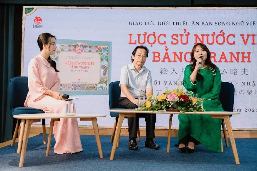 Xuất bản 'Lược sử nước Việt bằng tranh” phiên bản song ngữ Việt-Nhật Xuất bản 'Lược sử nước Việt bằng tranh” phiên bản song ngữ Việt-Nhật