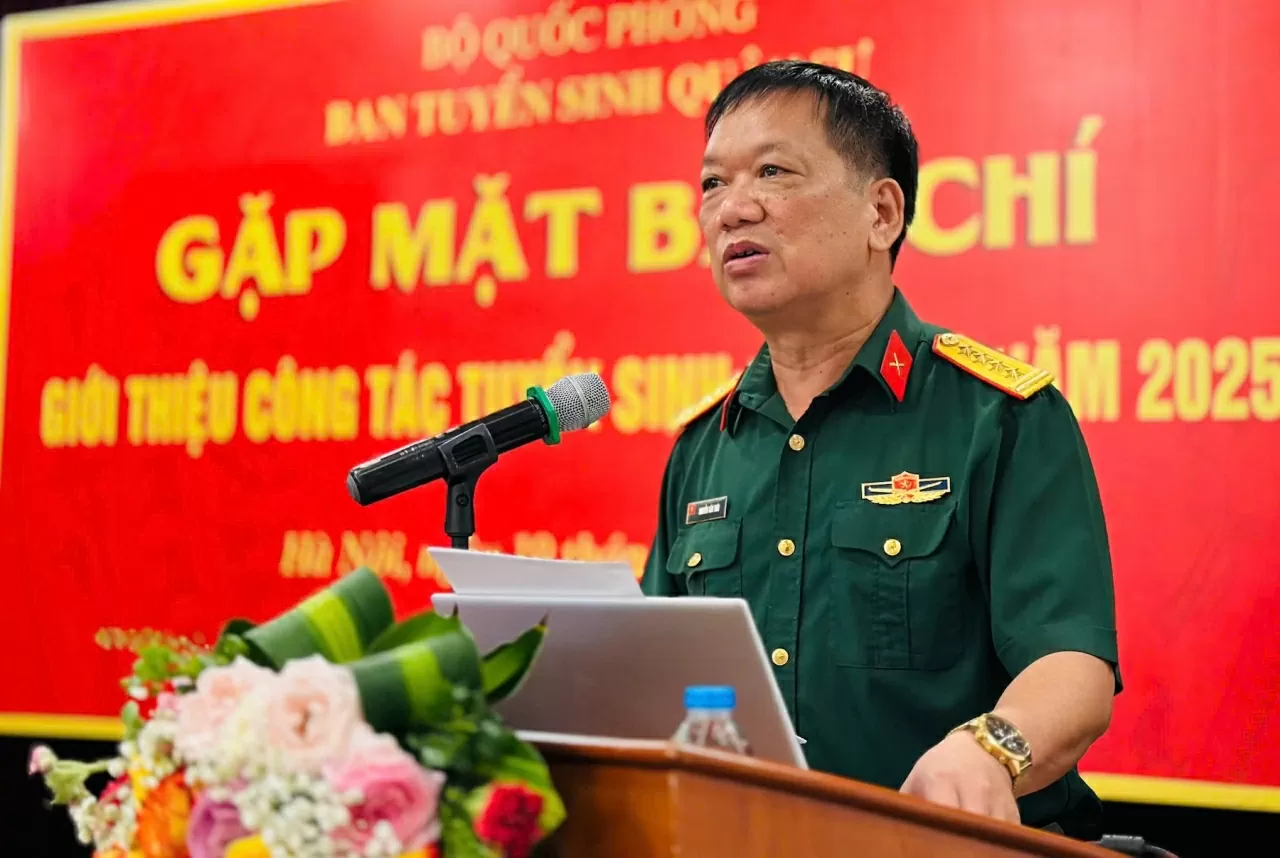 Số thí sinh đăng ký vào các trường quân đội tăng mạnh trong năm 2025