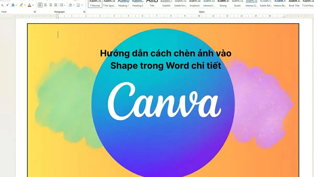 Cách chèn ảnh vào Shape trong Word tiện lợi và đơn giản. Cách chèn ảnh vào Shape trong Word tiện lợi và đơn giản.