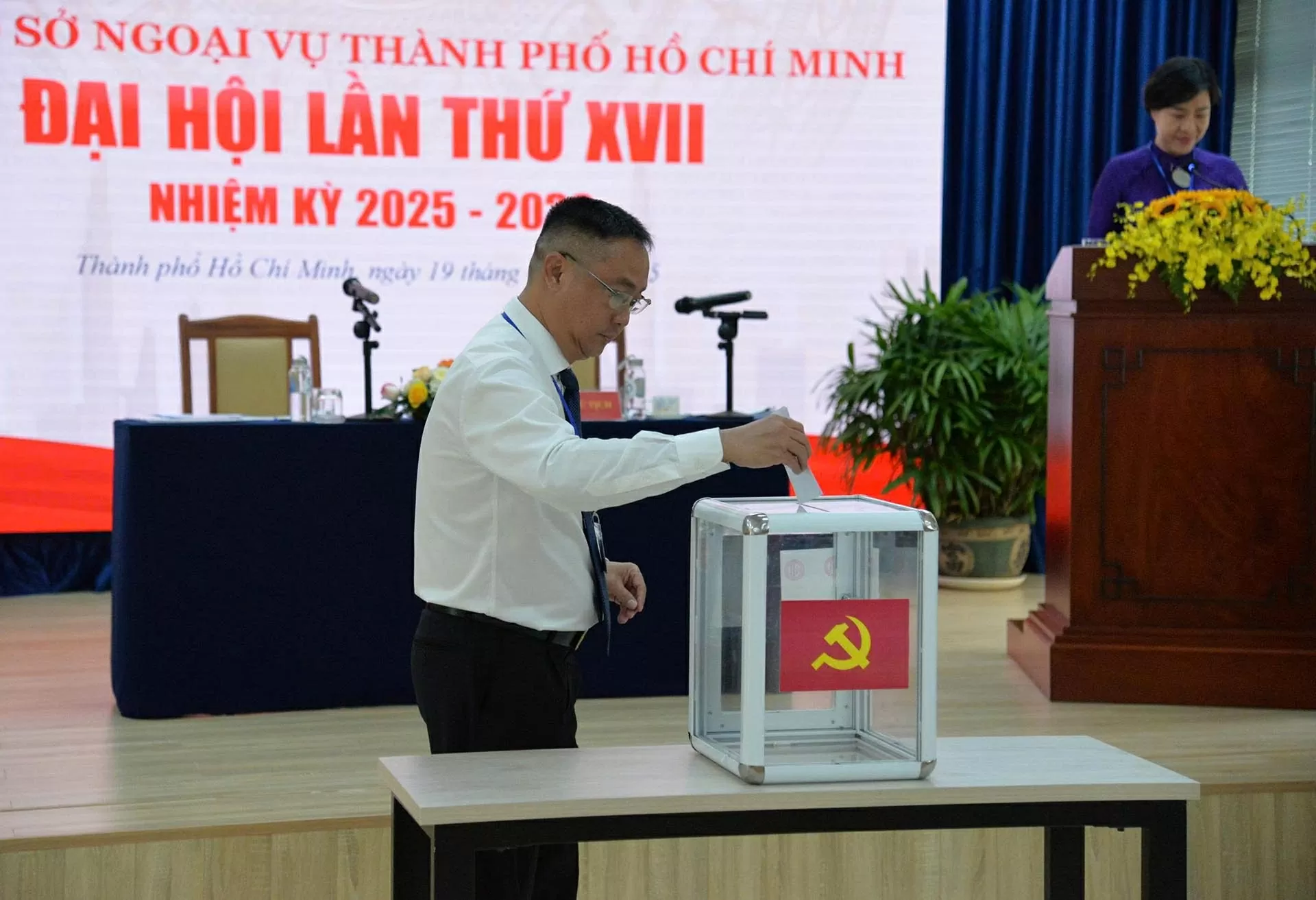 Đại hội Đảng bộ Sở Ngoại vụ thành phố Hồ Chí Minh lần thứ XVII, nhiệm kỳ 2025-2030