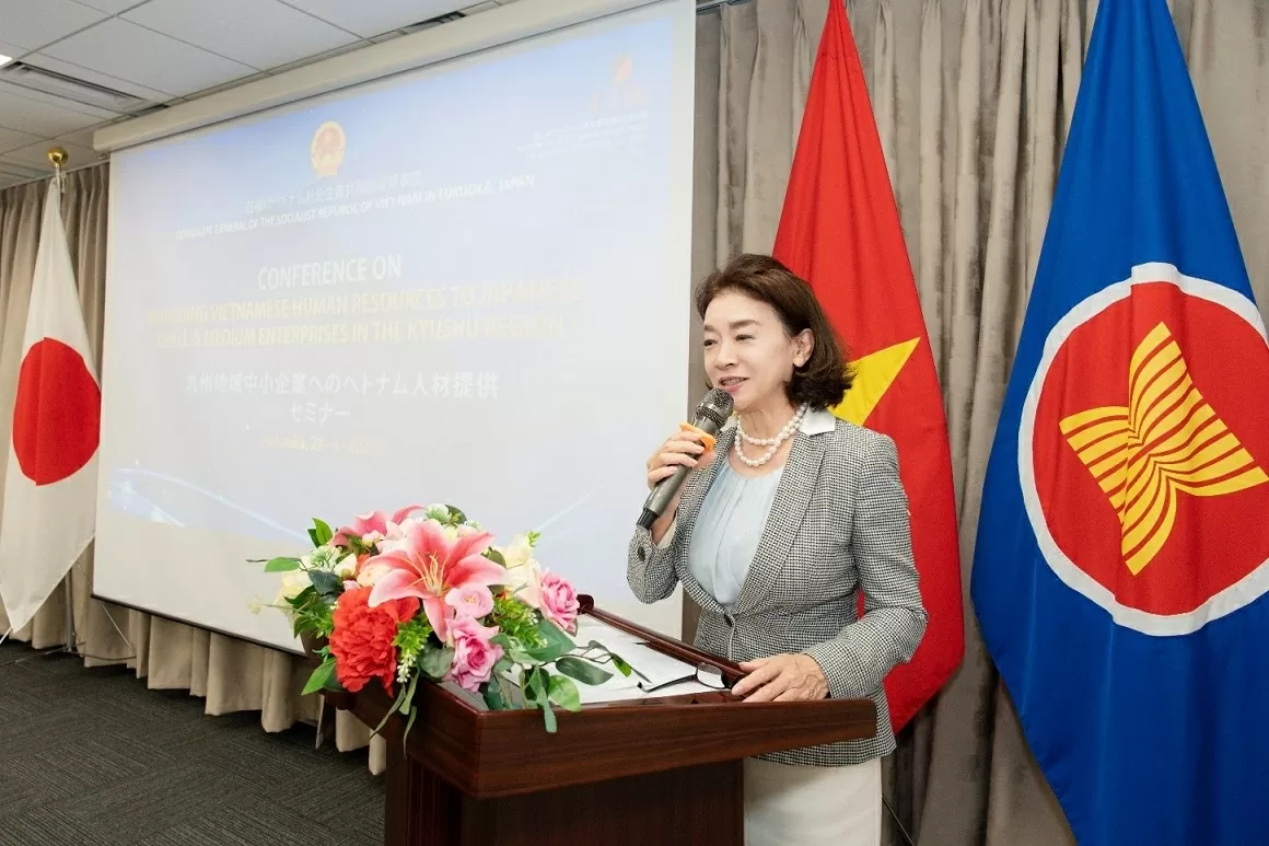 Thúc đẩy hợp tác nguồn nhân lực Việt Nam cho các doanh nghiệp vừa và nhỏ khu vực Kyushu, Nhật Bản Thúc đẩy hợp tác nguồn nhân lực Việt Nam cho các doanh nghiệp vừa và nhỏ khu vực Kyushu, Nhật Bản