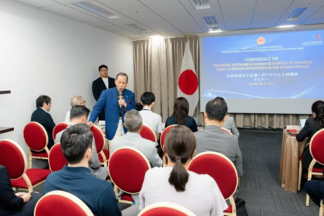 Thúc đẩy hợp tác nguồn nhân lực Việt Nam cho các doanh nghiệp vừa và nhỏ khu vực Kyushu, Nhật Bản Thúc đẩy hợp tác nguồn nhân lực Việt Nam cho các doanh nghiệp vừa và nhỏ khu vực Kyushu, Nhật Bản