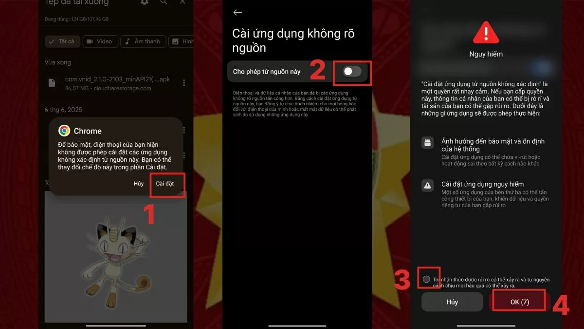 Xem hướng dẫn như hình. Xem hướng dẫn như hình.