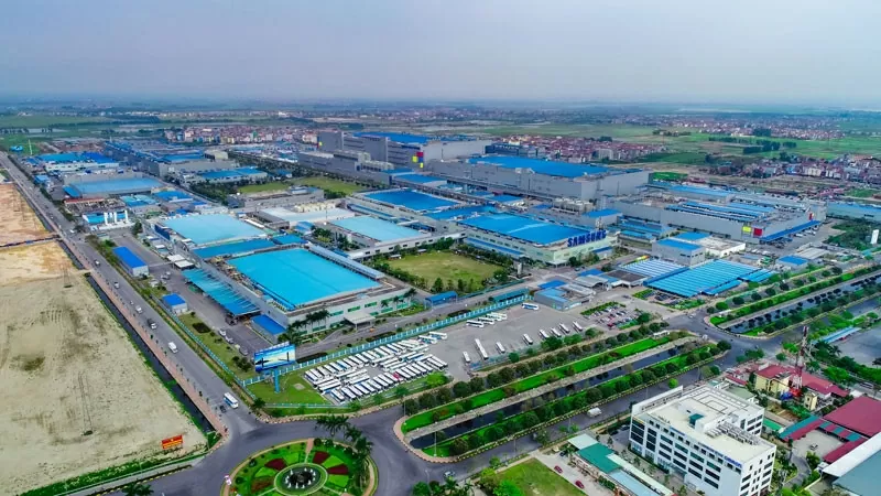 Hình ảnh khu công nghiệp Quế Võ, Bắc Ninh. (Nguồn: Vneconomy)