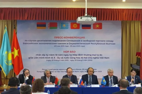 Vietnam, EAEU celebrate decade of FTA, eye stronger cooperation