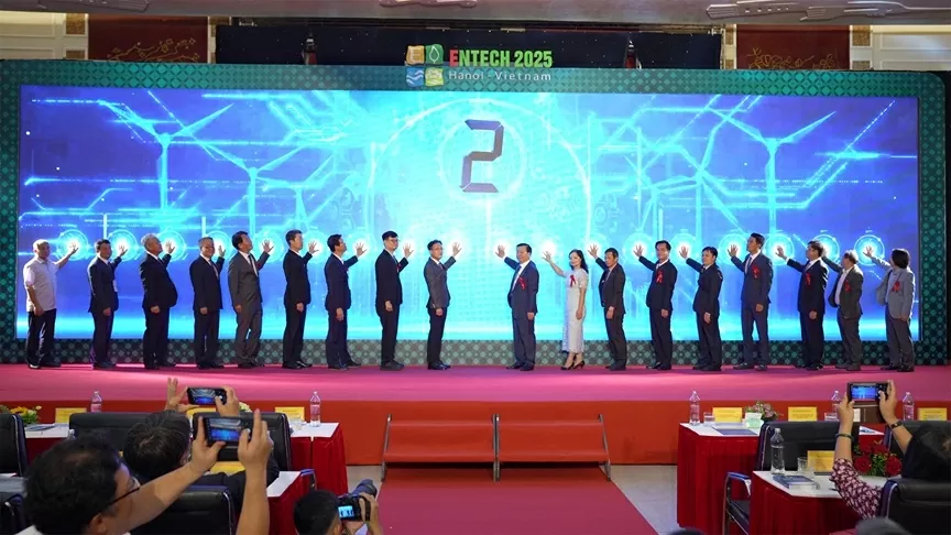 Khai mạc Hội chợ Triển lãm quốc tế công nghệ năng lượng-môi trường Hà Nội năm 2025 Khai mạc Hội chợ Triển lãm quốc tế công nghệ năng lượng-môi trường Hà Nội năm 2025