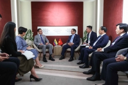 Thủ tướng Phạm Minh Chính gặp Tổng thống Ecuador Daniel Noboa