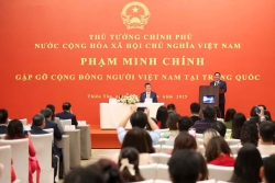 Thủ tướng Phạm Minh Chính gặp gỡ cộng đồng người Việt Nam tại Trung Quốc