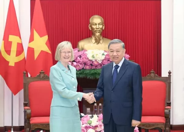 Party General Secretary To Lam receives Australian Ambassador to Vietnam