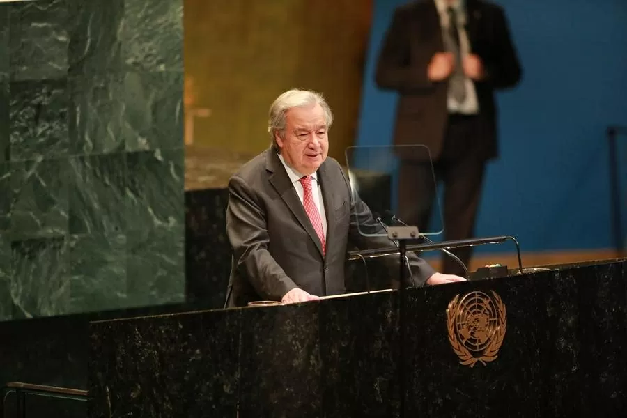 Tổng thư ký Guterres: Hiến chương LHQ không phải 'thực đơn gọi món' mà là nền tảng của quan hệ quốc tế Tổng thư ký Guterres: Hiến chương LHQ không phải 'thực đơn gọi món' mà là nền tảng của quan hệ quốc tế