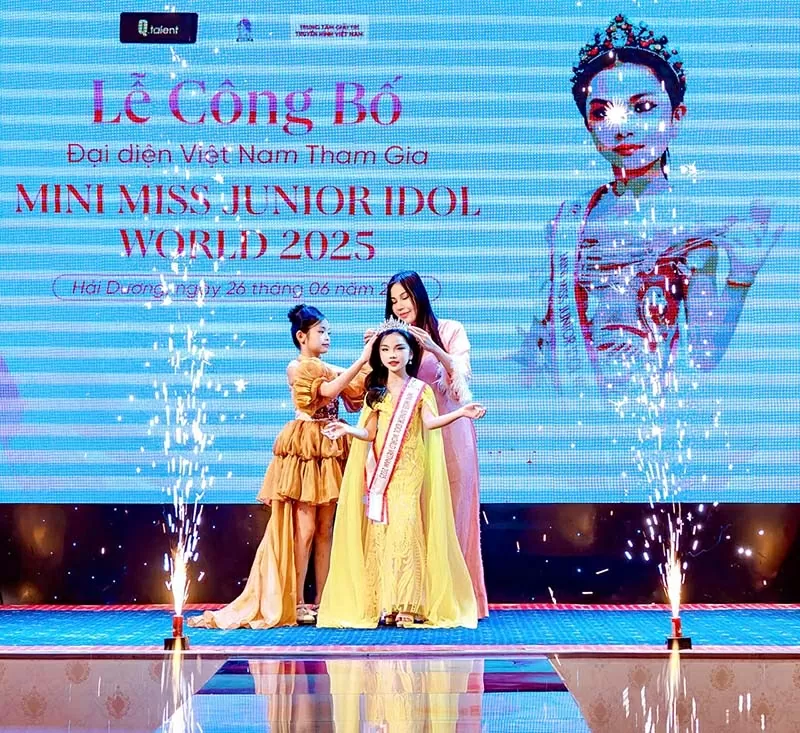 Mẫu nhí Lê Ngọc Minh Giang dự cuộc thi quốc tế Mini Miss Junior Idol World 2025 Mẫu nhí Lê Ngọc Minh Giang dự cuộc thi quốc tế Mini Miss Junior Idol World 2025
