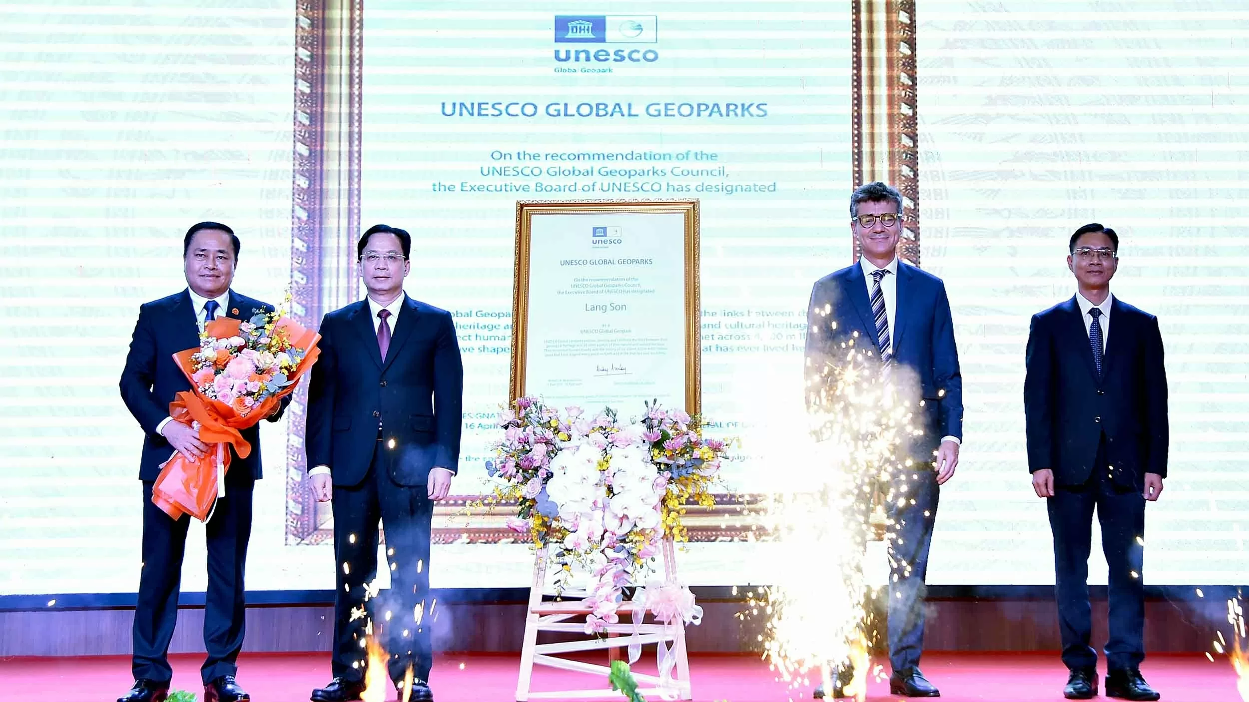 Lang Son has been designated as Vietnam’s fourth UNESCO Global Geopark