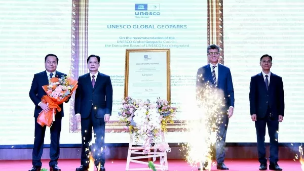 Lang Son has been designated as Vietnam’s fourth UNESCO Global Geopark
