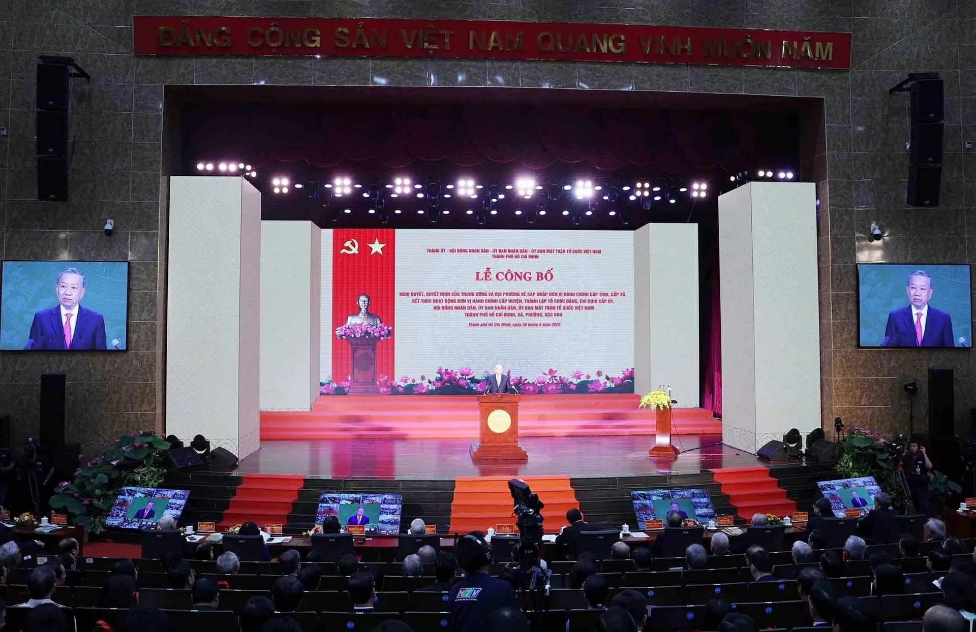 Tổng Bí thư Tô Lâm: Quyết định 'sắp xếp lại giang sơn' là bước đi lịch sử có ý nghĩa chiến lược