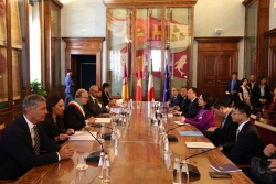 Sớm ký kết hợp tác giữa Thủ đô Hà Nội và Thủ đô Rome, Italy
