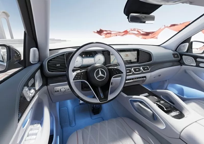 Nội thất của Mercedes-Maybach GLS 600 bản nâng cấp 