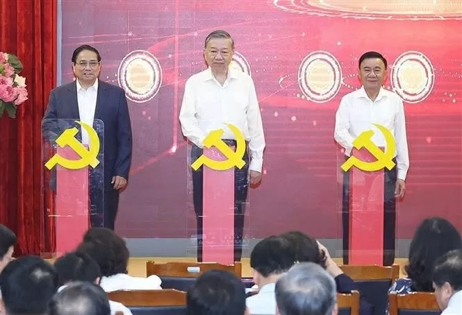 Party Genereal Secretary To Lam calls for stronger efforts in innovation, digital transformation