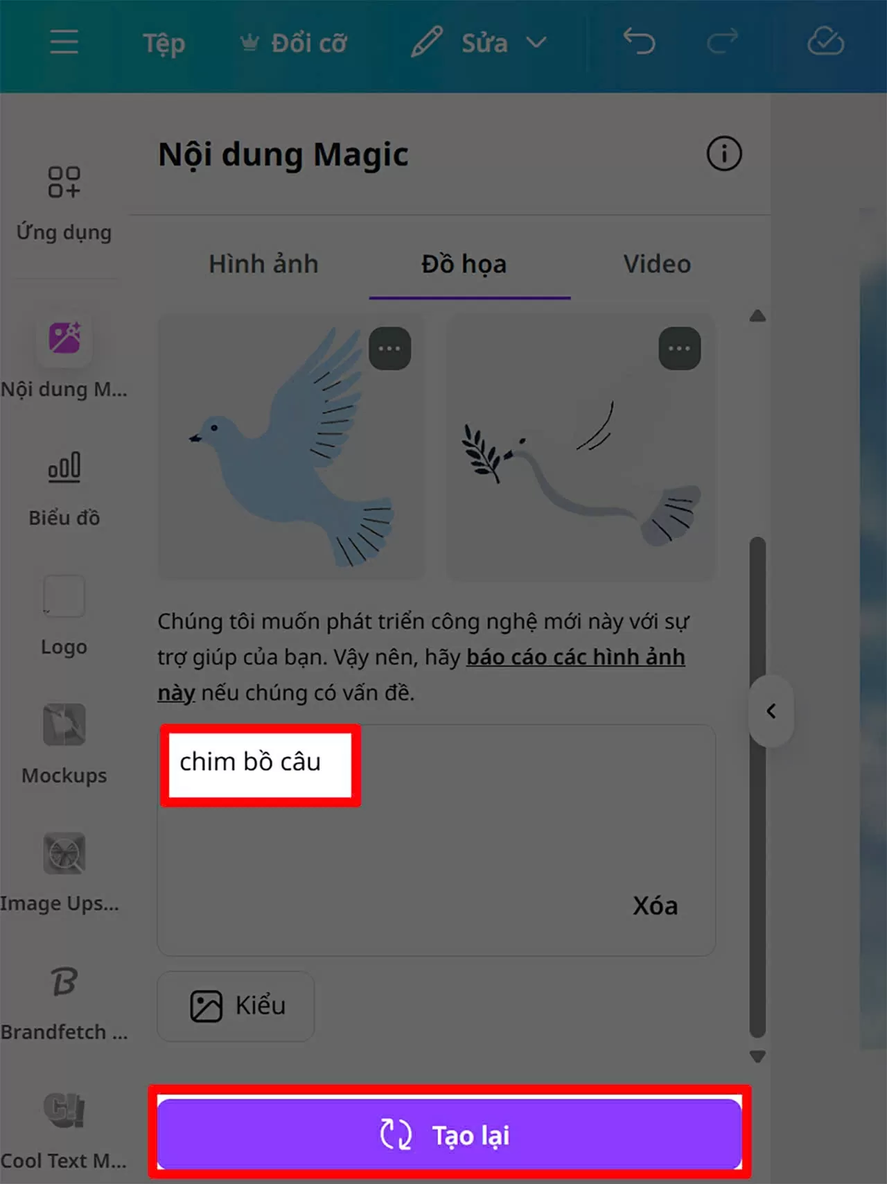 Hoàn tất.