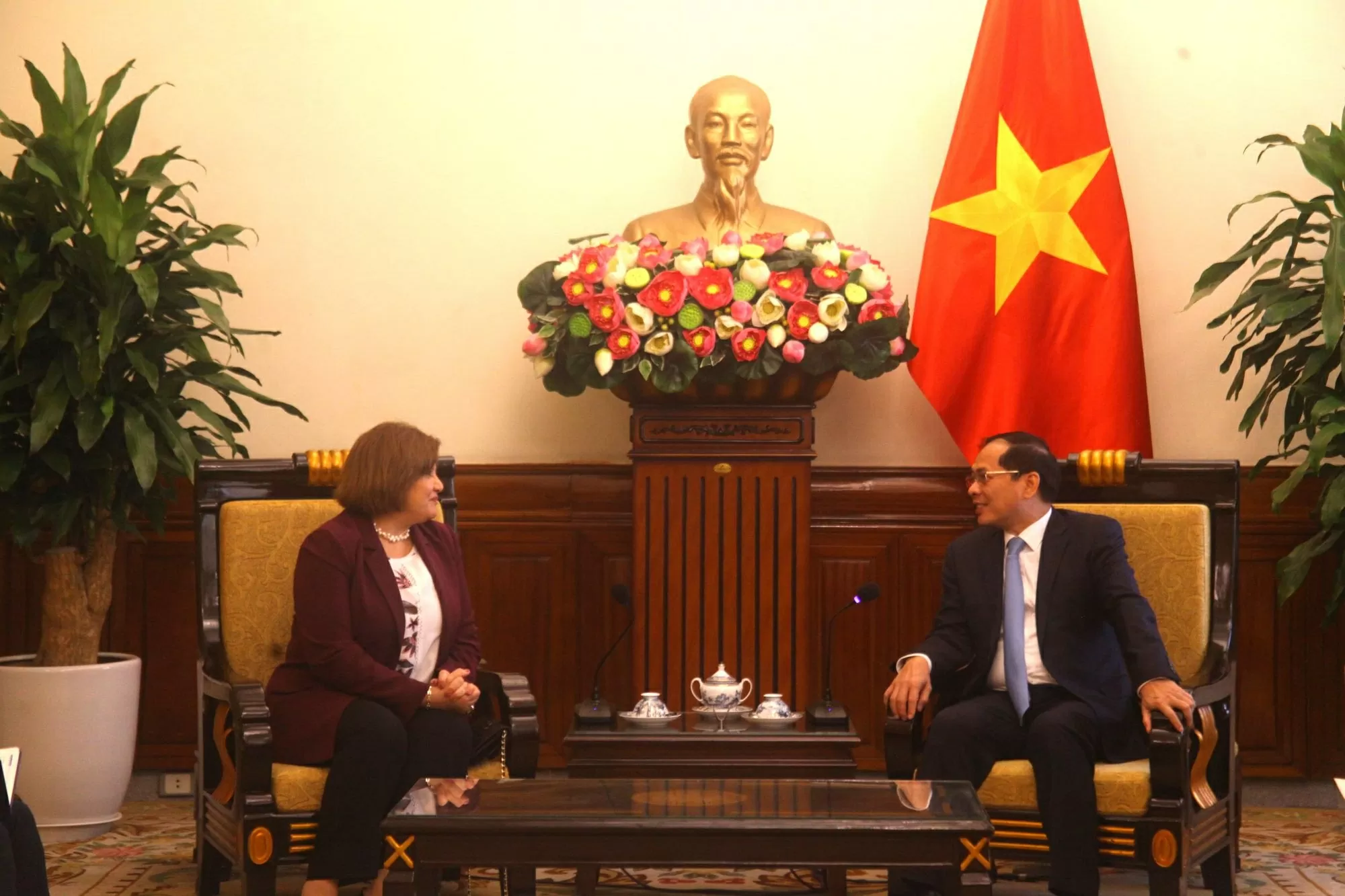 Phó Thủ tướng Bùi Thanh Sơn tiếp Đại sứ Ai Cập chào từ biệt- Ảnh 2.