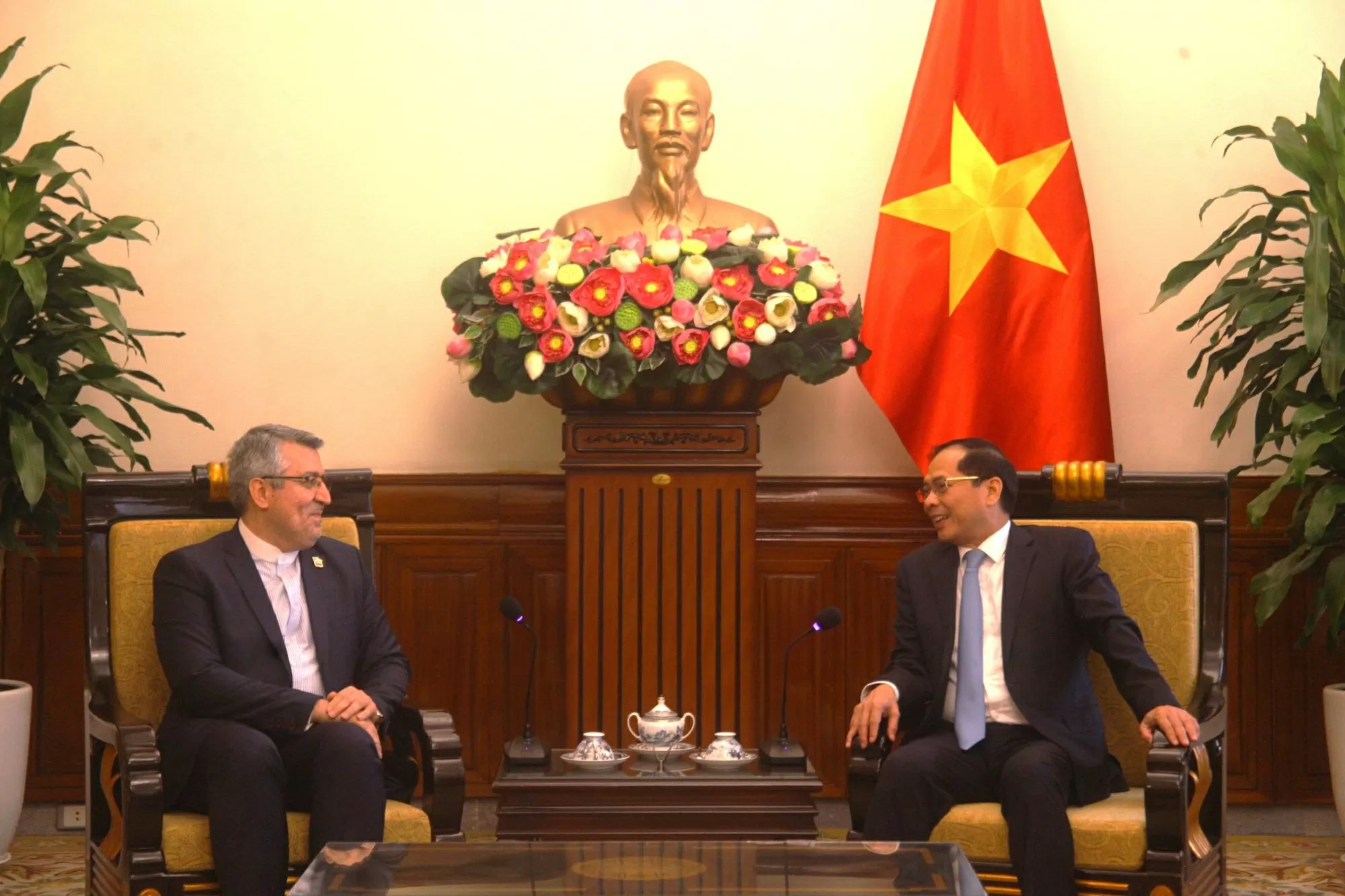 Phó Thủ tướng Bùi Thanh Sơn tiếp Đại sứ Iran Ali Akbar Nazari- Ảnh 2.